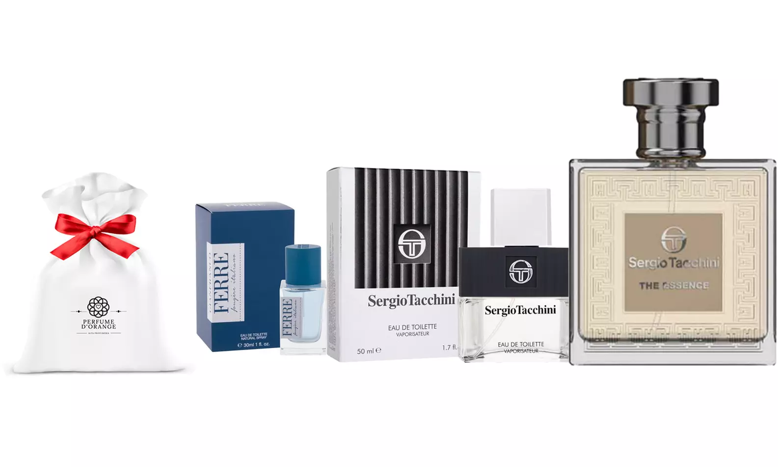 Fragranze uomo Sergio Tacchini e Ferrè