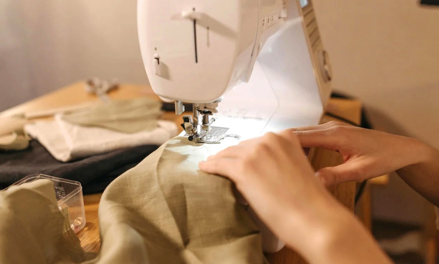 Image 1: Live Online Beginner Sewing Class with Instructor - 59% Off 