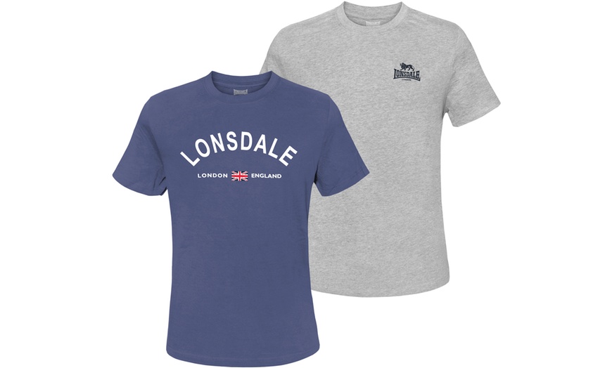 Image 4: 2 t-shirt da uomo Lonsdale