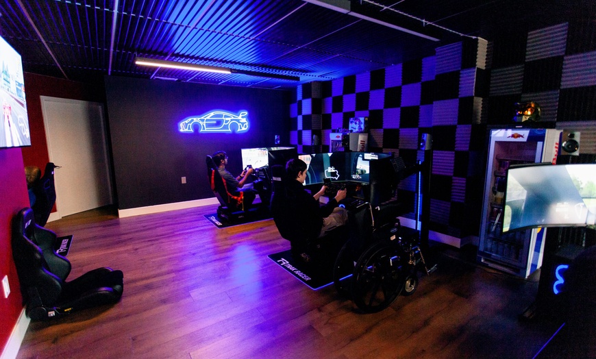Image 4: Thrilling w/ One 30-Min Sim Racing Session for One, Two or Four People