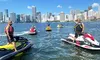 1-Hr Jet Ski Rental for up to 2 or Miami Excursion for 1 w/ Boat Ride at BeachBoyzMiami (Up to 76% Off)