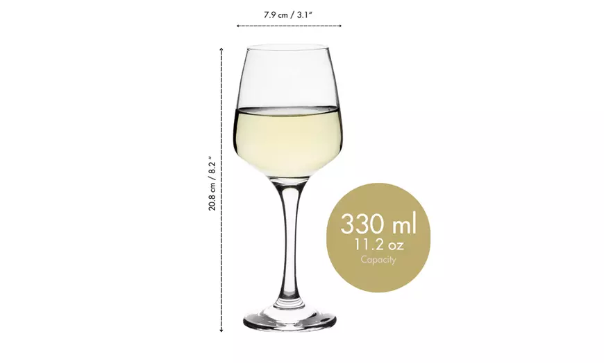 Image 26: Homiu Florence Glassware; Wine Glasses, Flutes, Whiskey or Highball