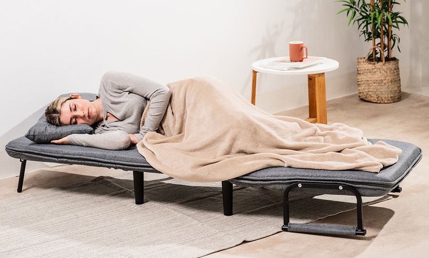 Image 3: Innovagoods 4-in-1 Convertible Sofa Bed