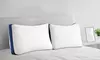 2Pack Gusseted Pillows - Microfiber Breathable Down Bed Pillow Pair by Lux Decor