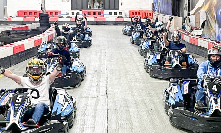 Image 4: Thrilling Go-Karting Fun: Two 10-Minute Sessions for 1, 2, or 4 People