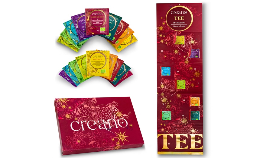 Image 2: Creano Adventskalender mit Bio-Kräutertee (bis 0,60 € / Stk.)