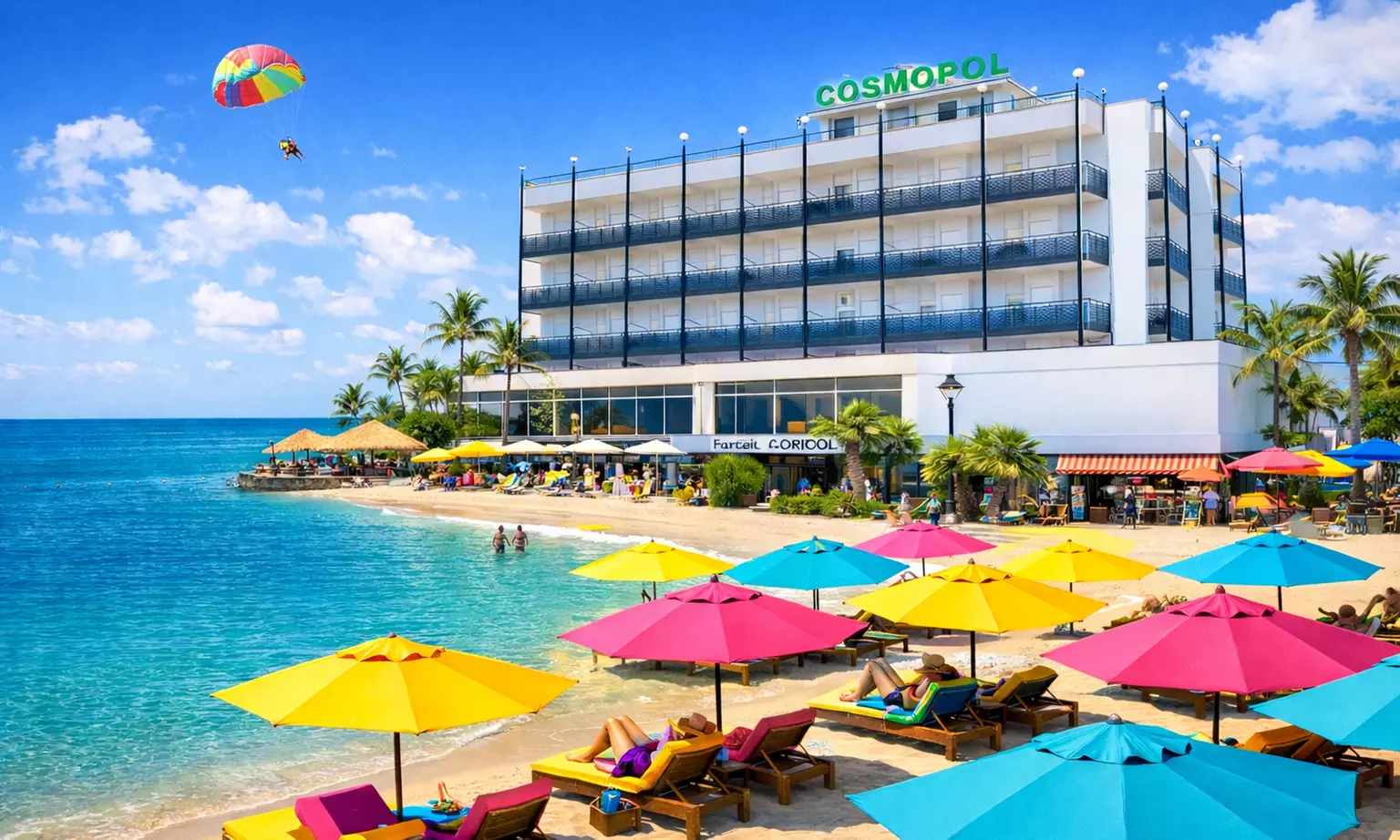 Cesenatico: Standard-Doppelzimmer mit All Inclusive