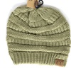 Image 10: Cheveux Corp. Women's Solid Classic CC Beanie