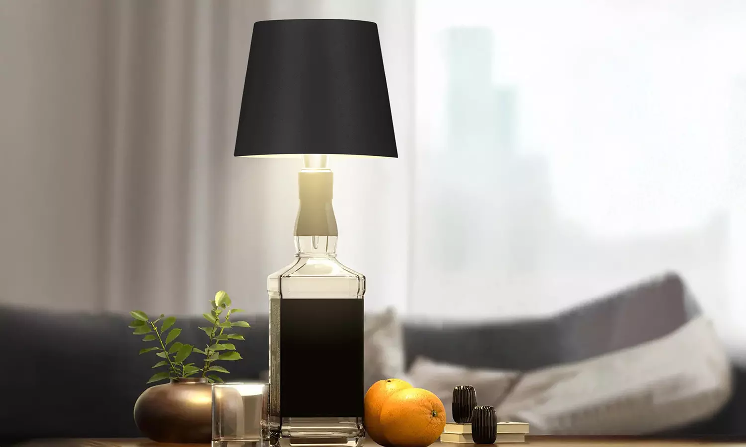 Lot de 2 lampes LED design moderne