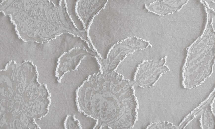 Image 8: Trapunta matrimoniale Gerbera con lavorazione Jacquard