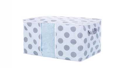 Two Quilt Blanket Storage Bags
