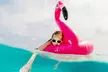 1 ou 2 bouées géantes flamant rose et bien d'autres - Second Medium