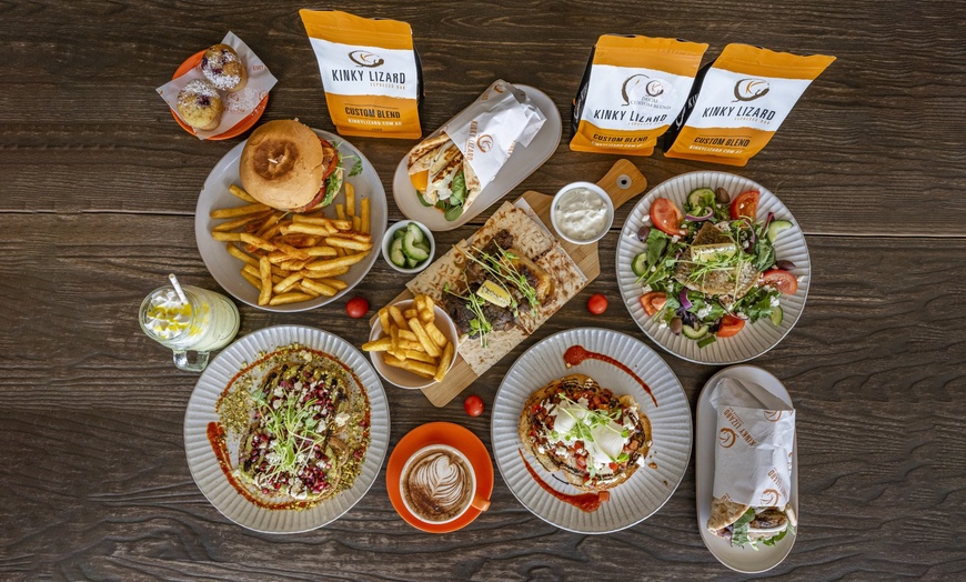 Image 1: Smashed Avo, & More: Breakfast or Lunch for 2 or 4 with Tea or Coffee