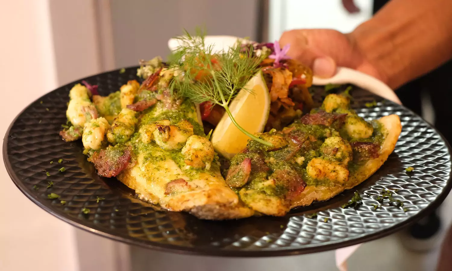 Menú "Sabores con vistas al mar" para 2 con postre y opción a vino