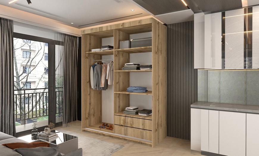 Image 4: Marbella Two Door Sliding Wardrobe