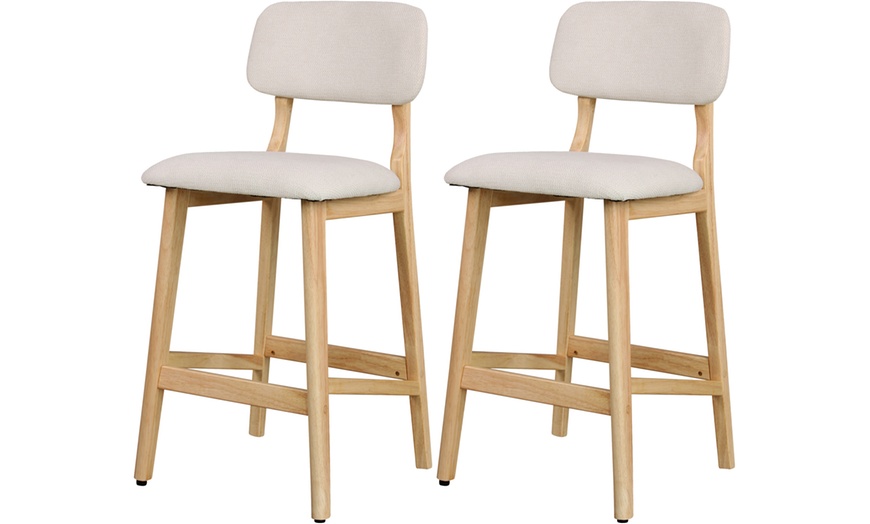 Image 2: Lot de 2 chaises de bar "Clyde" de Doosense 