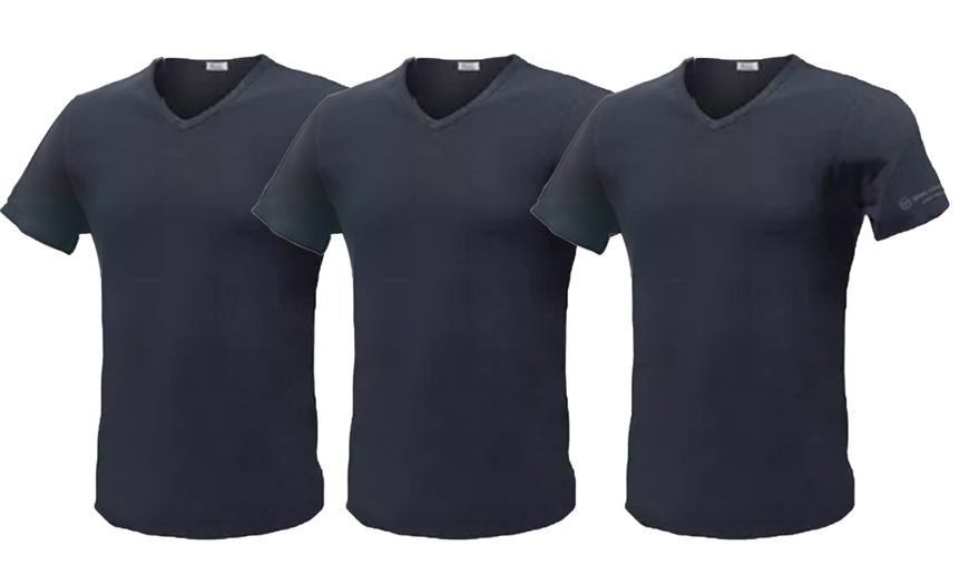 Image 8: Pack T-shirt col V Sergio Tacchini
