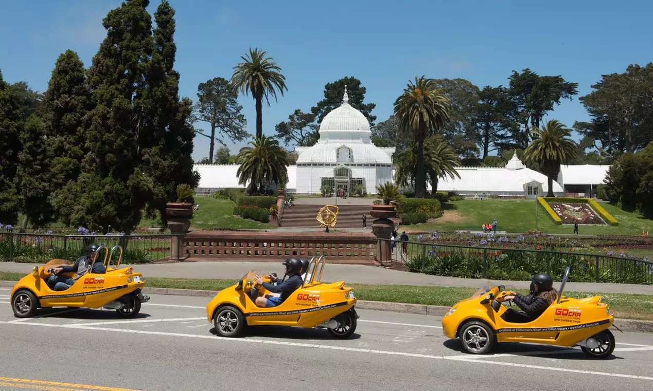 Enjoy GoCar Tours: 3 or 4 Hour Self Guided SF Tour (Up to 30% Off)