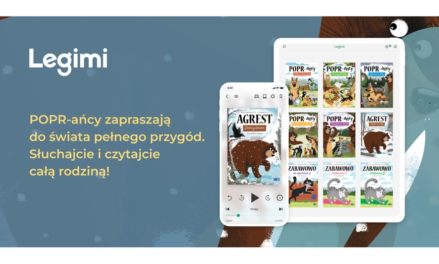 Image 6: Karta podarunkowa Legimi: e-booki, audiobooki, synchrobooki bez limitu