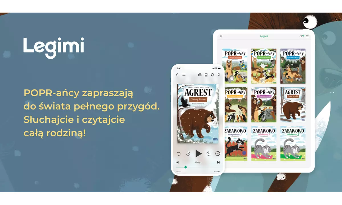 Karta podarunkowa Legimi: e-booki, audiobooki, synchrobooki bez limitu przez nawet 12 miesięcy (do -20%) - Second Medium