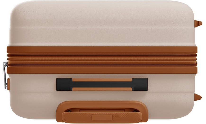 Image 9: 1 / 3x KONO Hartschalen-Reisekoffer mit TSA-Schloss