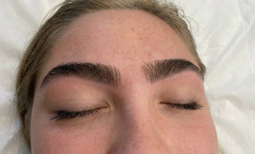 Image 2: Define Your Look: Eyebrow or Full Face Threading at SAAS Brow