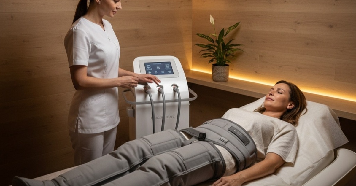 Sesiones de presoterapia de 30 minutos para una persona en Málaga