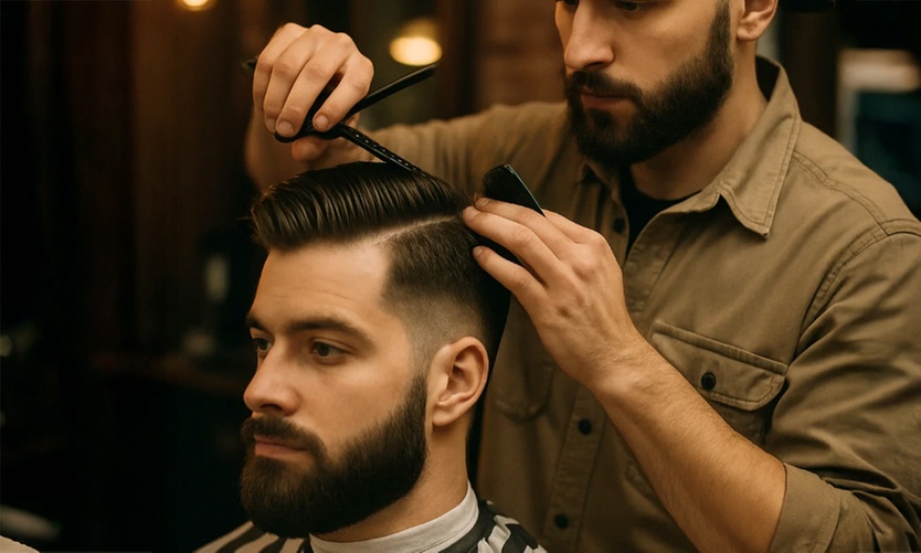 Waschen, Haarschnitt & Bartpflege, opt. Zusatzleitungen für 1 Person