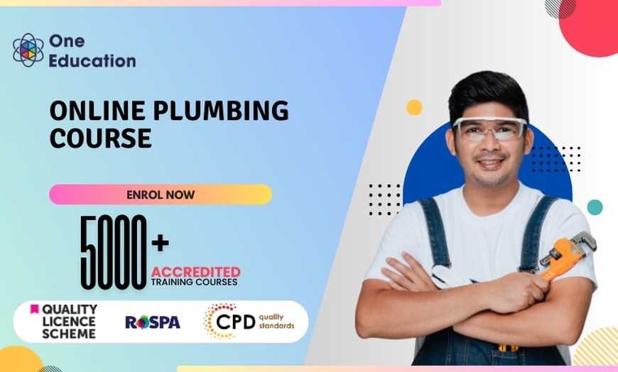 Image 1: Save 97% On Online Plumbing Course