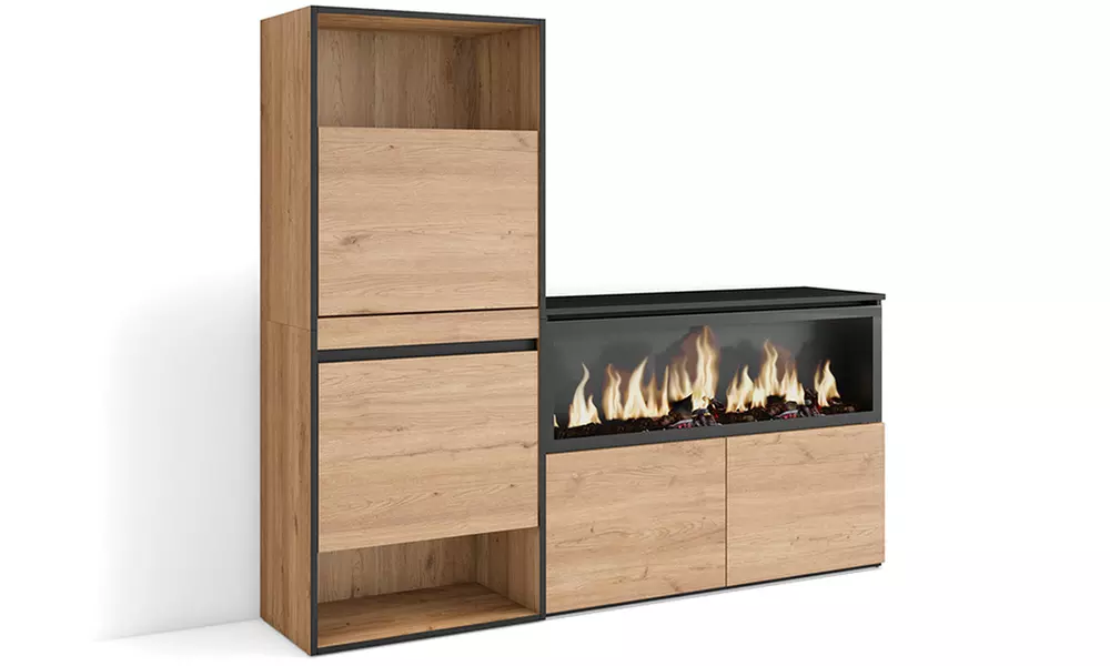 Scarpiera, Credenza, Camino elettrico
