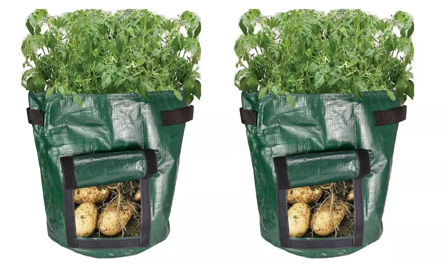 7/10 Gallon DIY Potato Grow Planter PE Cloth Planting Container Bag