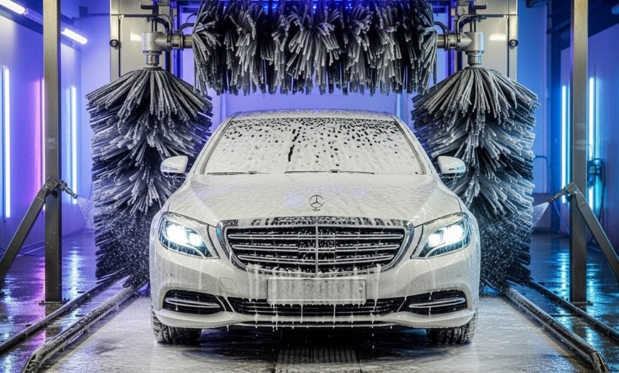 Image 1: Unlimited Monthly Washes at Suds & Bubbles Express Car Wash