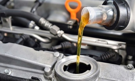 One Synthetic Blend Oil Change with Brake Inspection - Midas Folsom