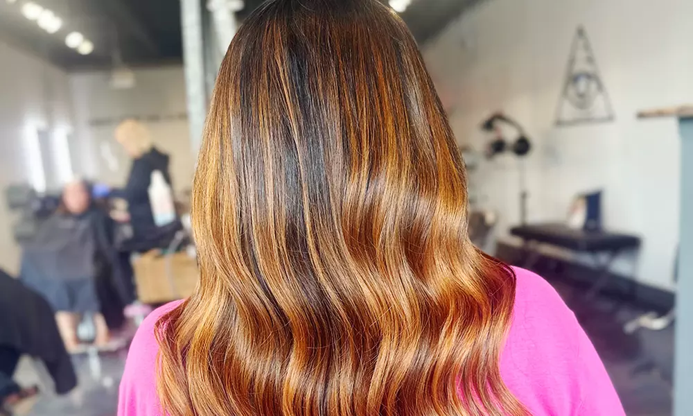 Achieve Stunning Curls With Expert Hair Styling At Salon Gloss Beauty Bar, at 38% Off - Primary Image