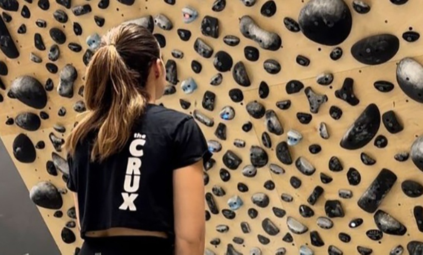 Image 6: Enjoy a Full Day of Indoor Rock Climbing at The Crux Bouldering Gym