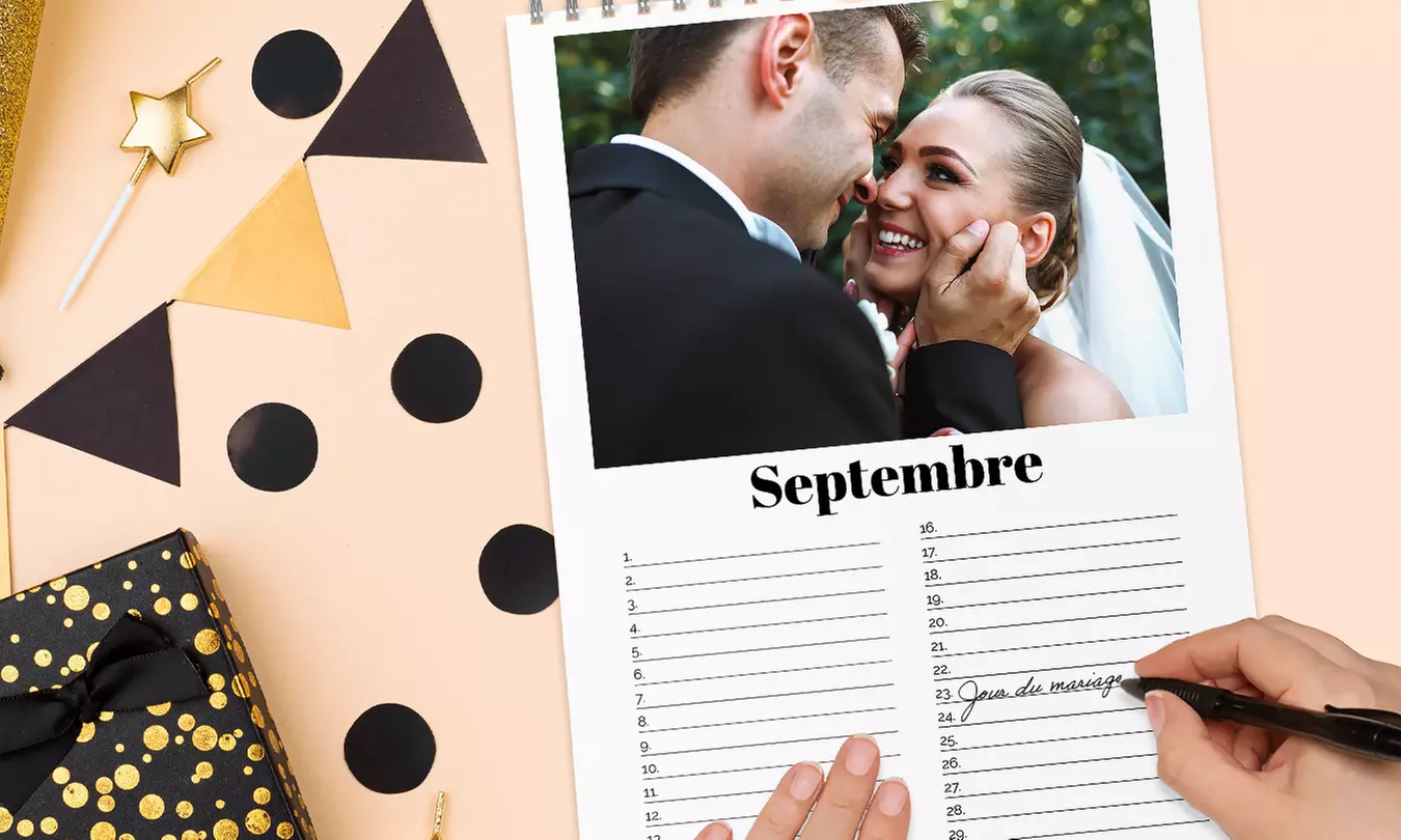 1 à 10 calendriers photos personnalisés sur Hello Deco