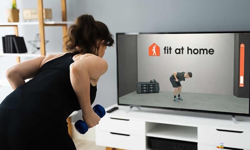 Image 8: Online Workouts Anytime Anywhere with 1, 3, or 12 Month Fit at Home