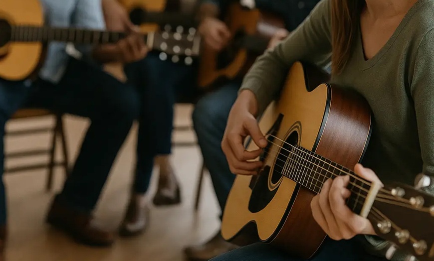 Image 3: Flexible Private Guitar & Drum Classes – In-Home, Studio or Online