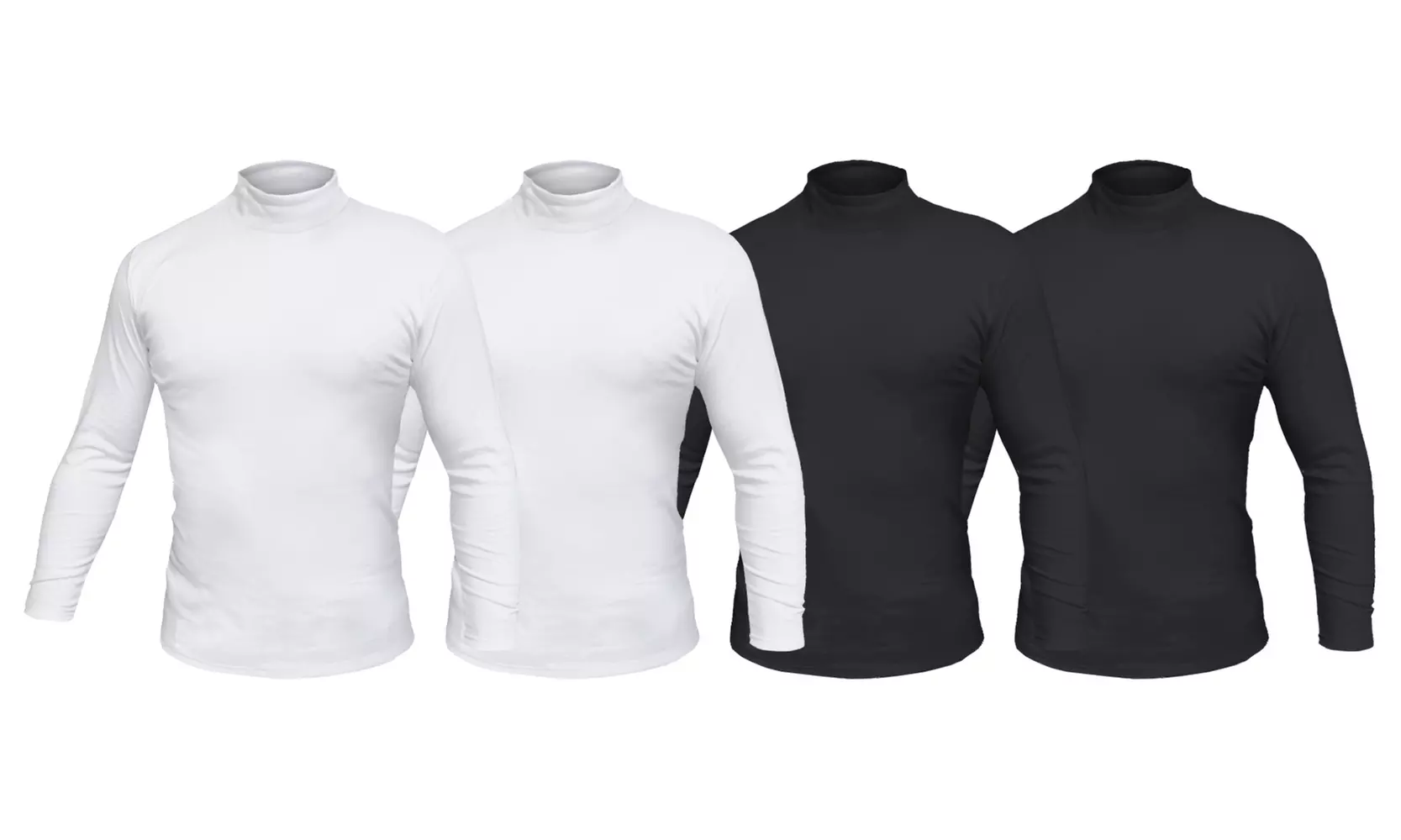 4er-Pack Liabel Herren-Langarmshirt