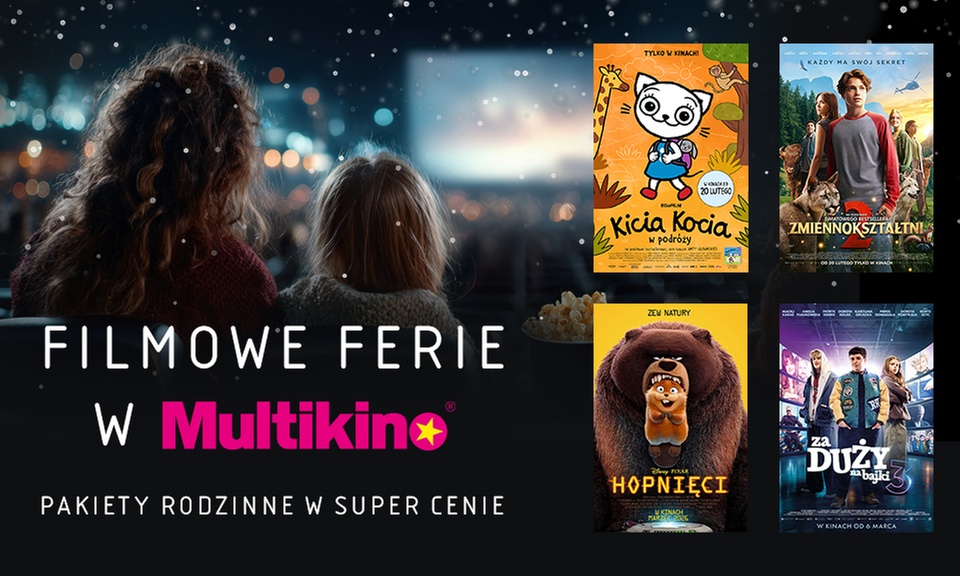 Magia kina w świątecznym wydaniu! Pakiety biletów na dowolne filmy
