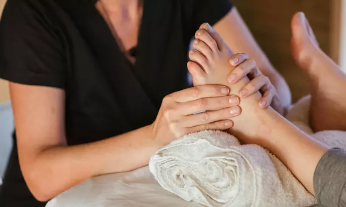 Jusqu'à 39% de remise sur Réflexologie chez Une douce journée