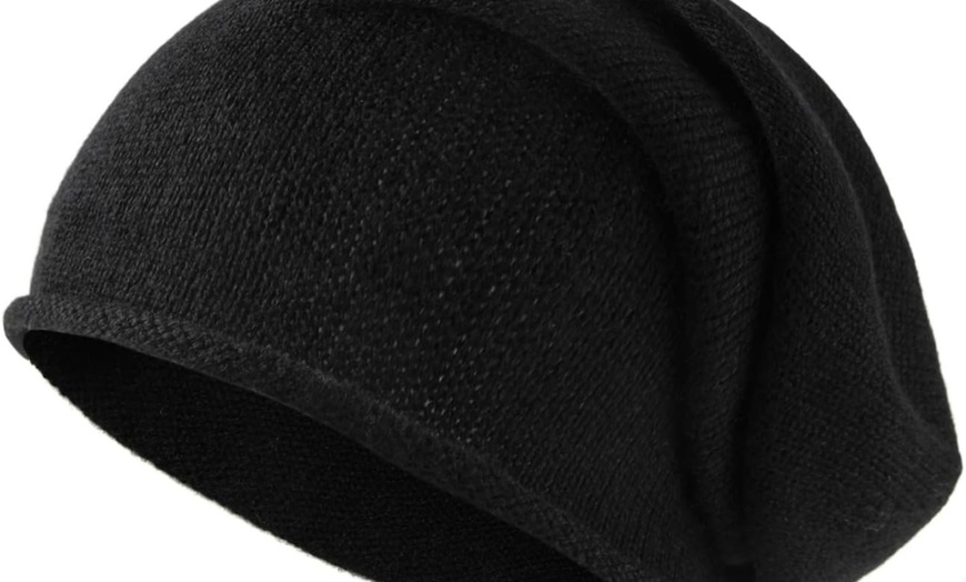 Image 11: 1 oder 2x Unisex-Beanie aus 100 % Wolle
