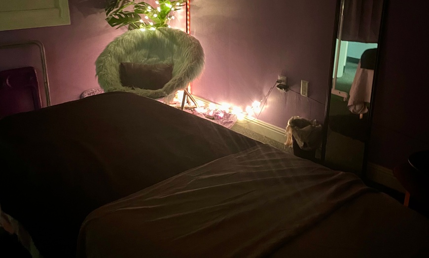 Image 5: Relax w/ 60, or 90-min Hot Stone Massage & Cupping, Hand or Foot Scrub