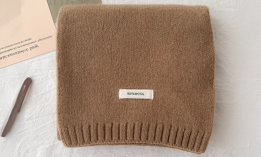 Image 7: Bufanda de lana