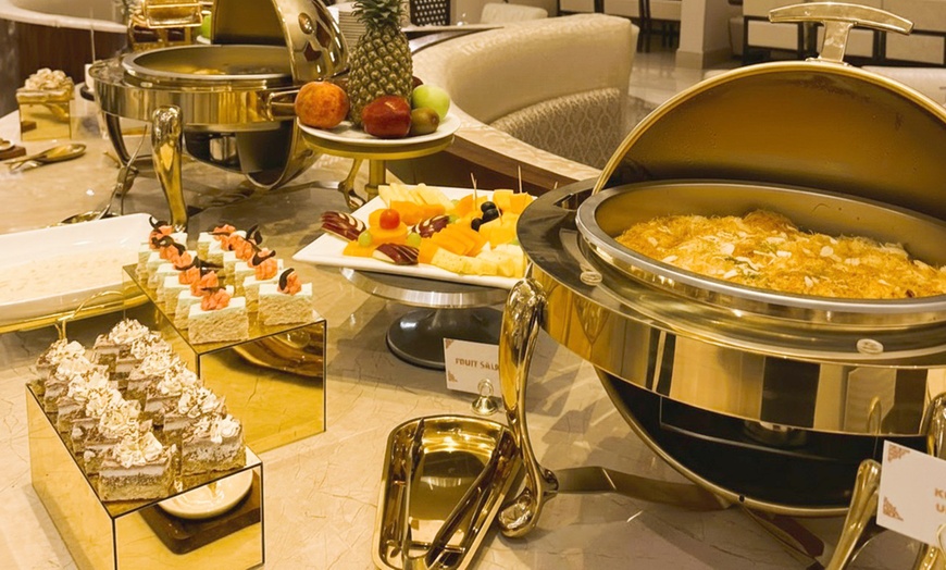 Image 17: Zauq 5-Star Buffet: Lunch or Dinner for One Kid or Up to Four Adults