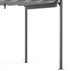Image 2: Pergola with Retractable Sun Shade Canopy