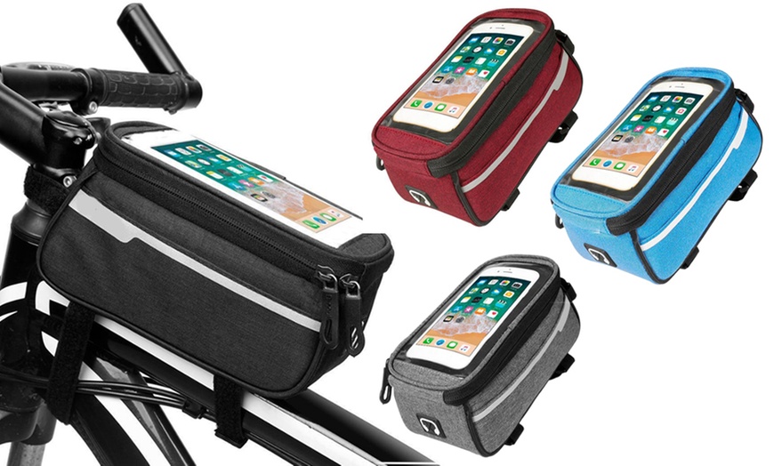 phone pouch bike