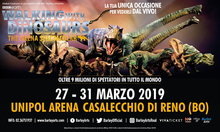 Image 1: Walking with Dinosaurs a Bologna