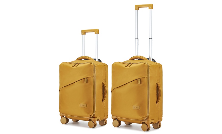 Image 18: 1x oder 3x KONO Soft-Shell-Reisekoffer