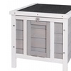 Image 14: Pawhut Outdoor Wooden Rabbit Hutch Collection